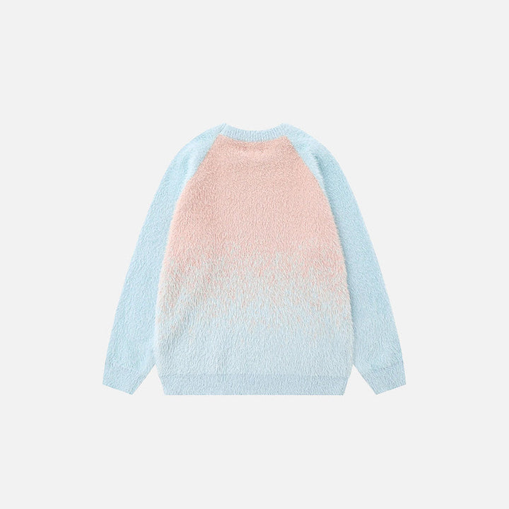 Gradient Fade Sweater     - VONVEX