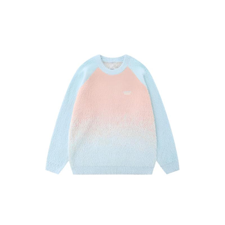 Gradient Fade Sweater  blue M  - VONVEX