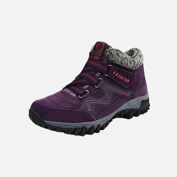 Waterproof Fuzzy Non-slip Shoes  Purple 40  - VONVEX