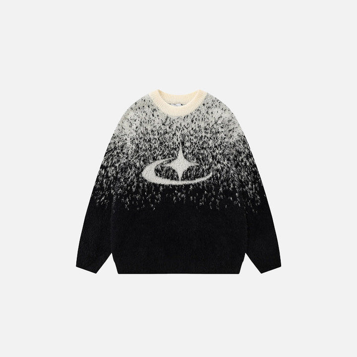 Stellar Splash Sweater  Black M  - VONVEX