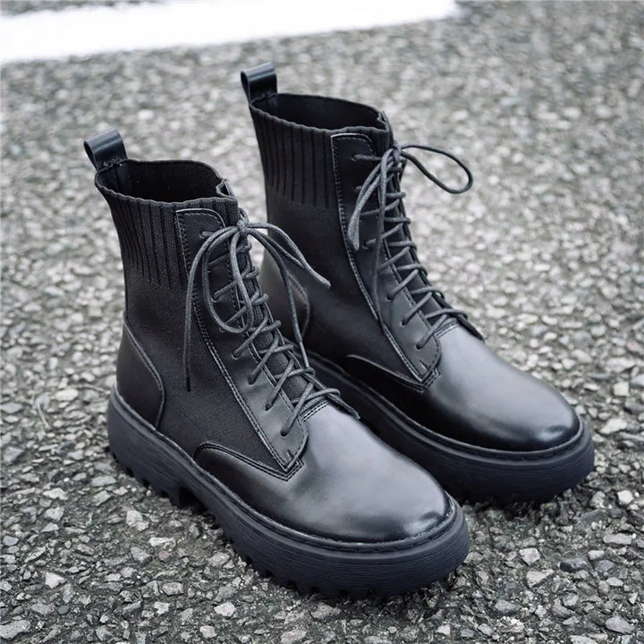 Winter Vogue Sock Boots     - VONVEX