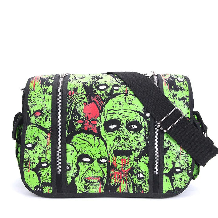 Zombie Ghost Luminous Shoulder Bag  Style-2   - VONVEX