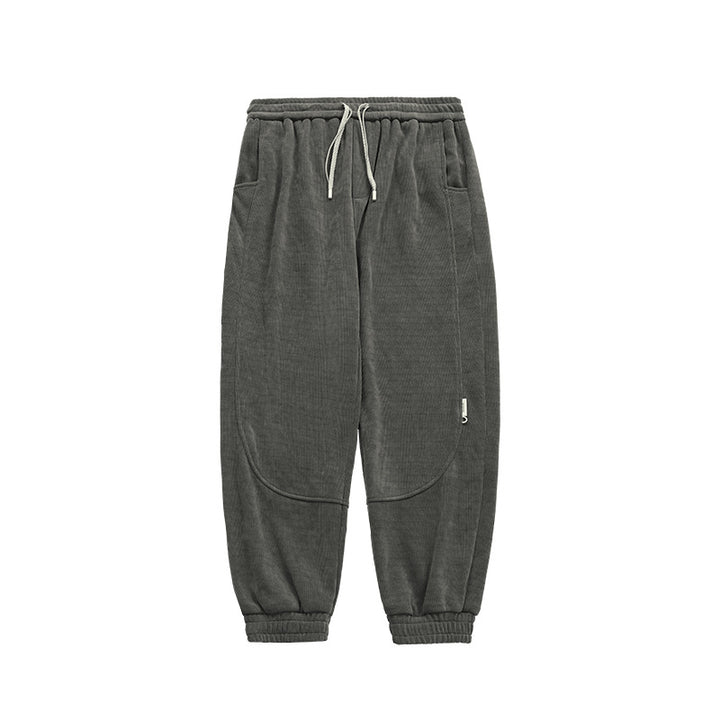 Chenille Pants Dark Gray S - VONVEX