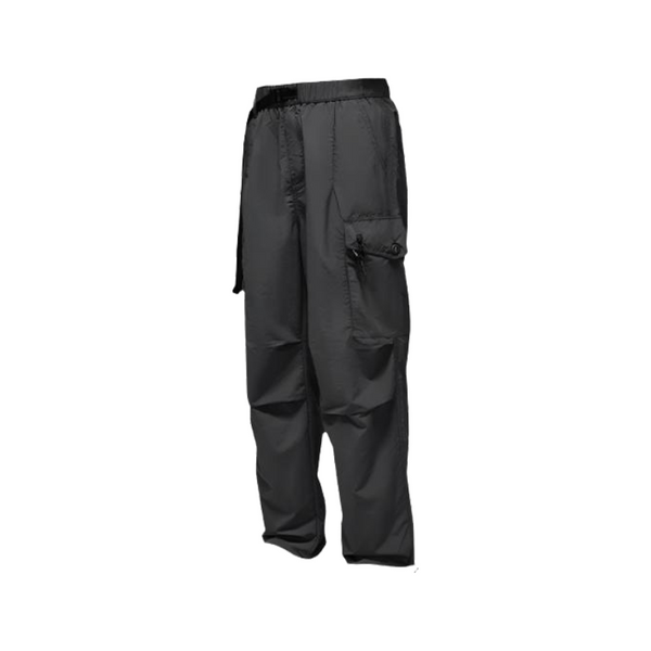 Oversized Pleated Cargo Pants     - VONVEX