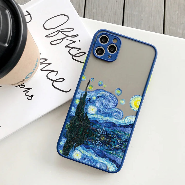 Starry Night Shockproof Cover  Style-3 for iphone 11pro  - VONVEX