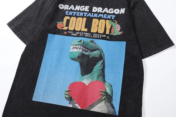 COOL BOY Oversized T-Shirt     - VONVEX