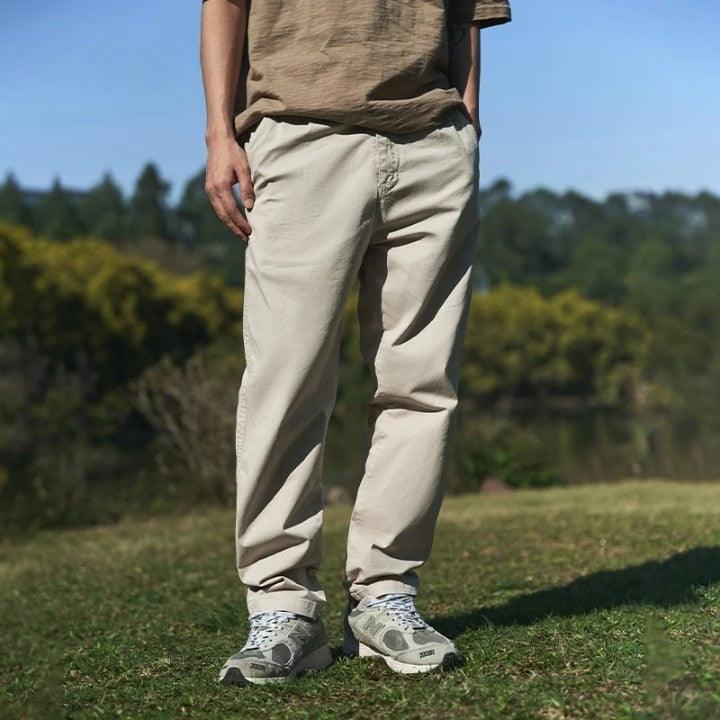 Casual Japanese Style Tapered Pant     - VONVEX