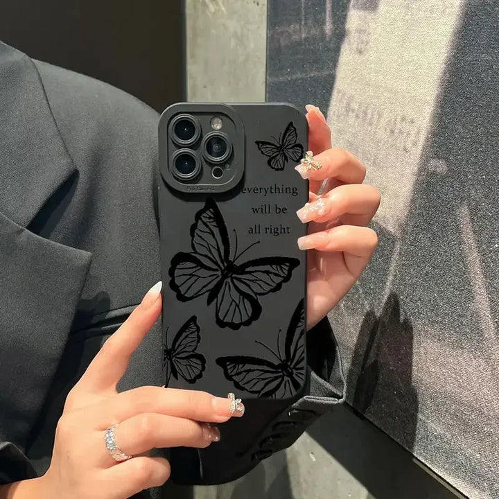 Butterfly Elegance Silicone Case     - VONVEX