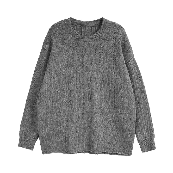 North Pole Fleece Loose Sweater Gray S - VONVEX