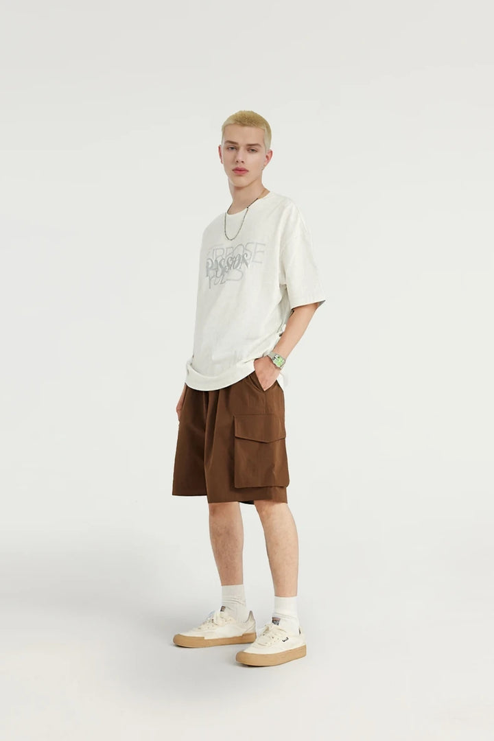 Outdoor Straight Leg Cargo Short     - VONVEX