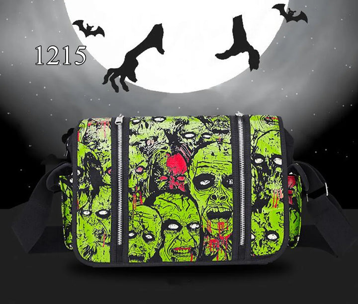 Zombie Ghost Luminous Shoulder Bag     - VONVEX