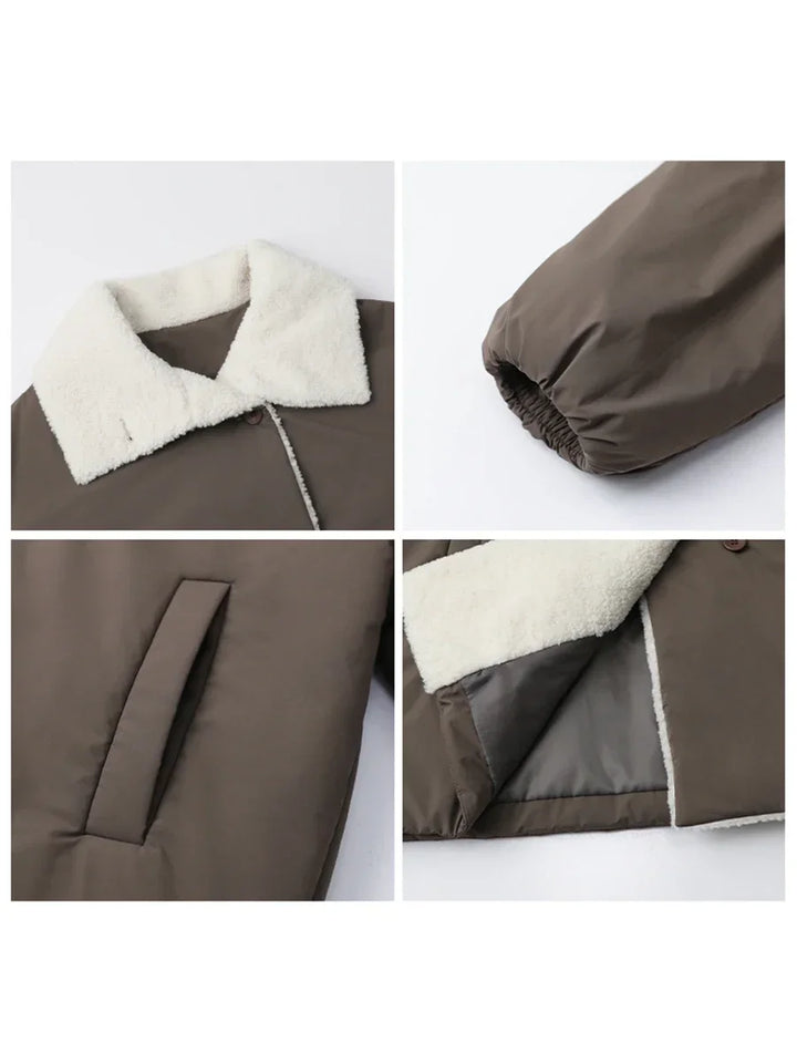 Plush Single Thickened Coat - VONVEX