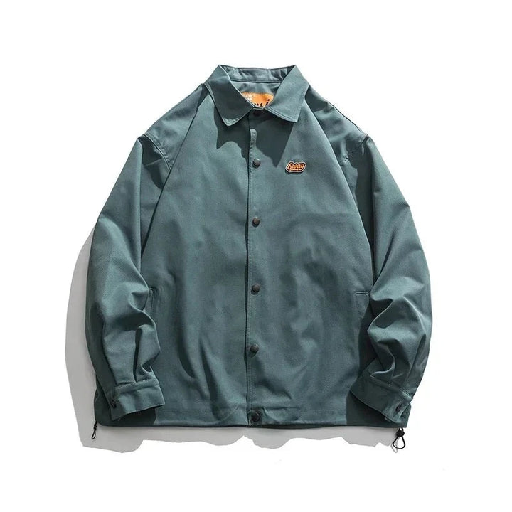 Pilot Denim Jacket  Green XL  - VONVEX