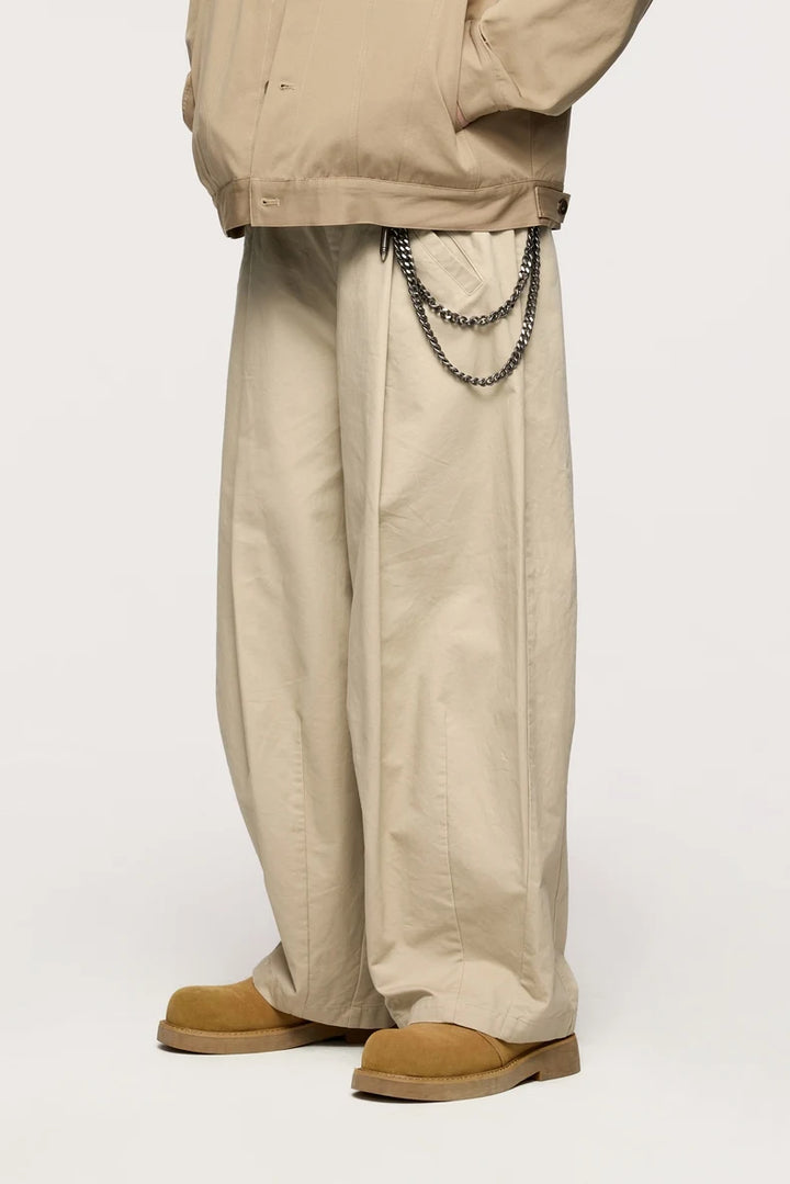 Japanese Loose Thick Wide-Leg Pants - VONVEX