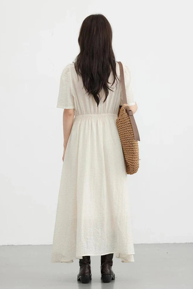 Vintage French Style Women's Dress     - VONVEX