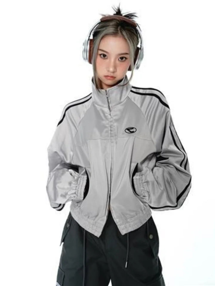 Vintage Silver Jacket  Gray S  - VONVEX