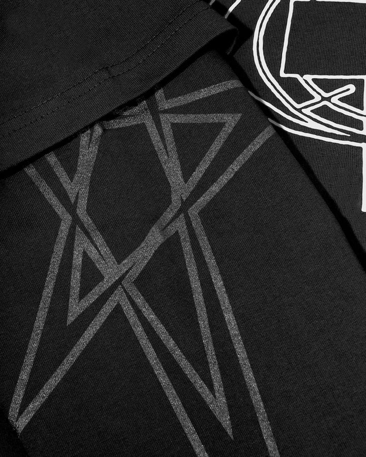 Y2k Cross Goth SC Sweater     - VONVEX