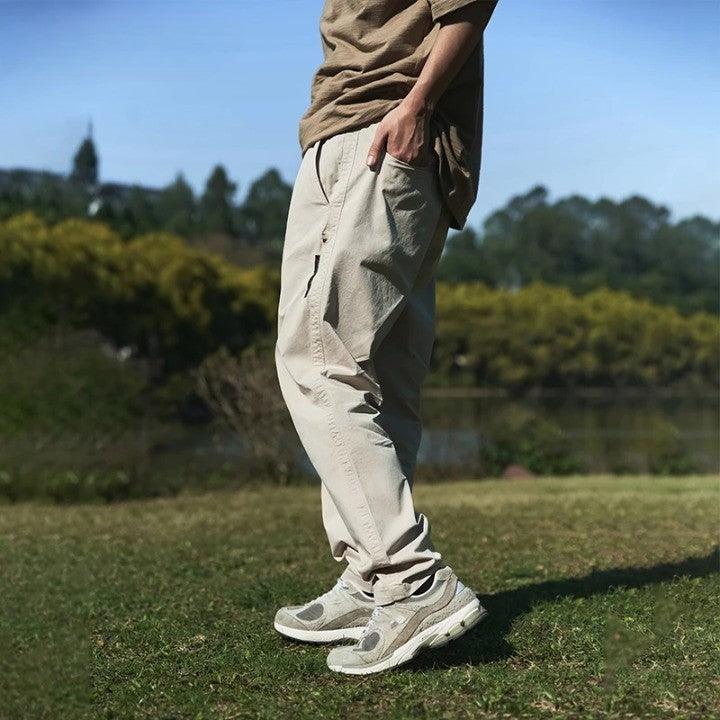 Casual Japanese Style Tapered Pant     - VONVEX