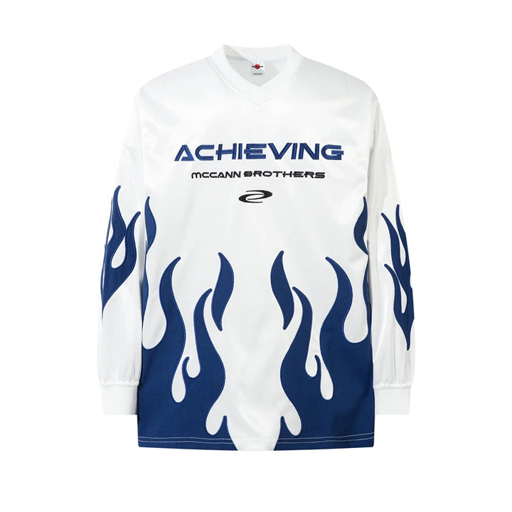 Ignition on Flame Sweater White M - VONVEX