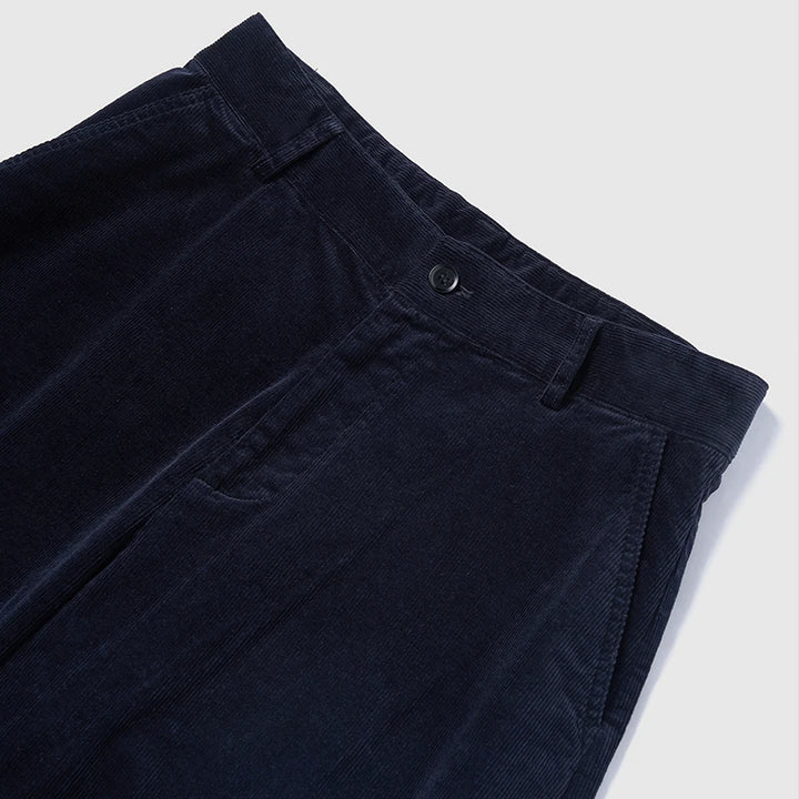 Corduroy Wide-Leg Japanese Pants - VONVEX