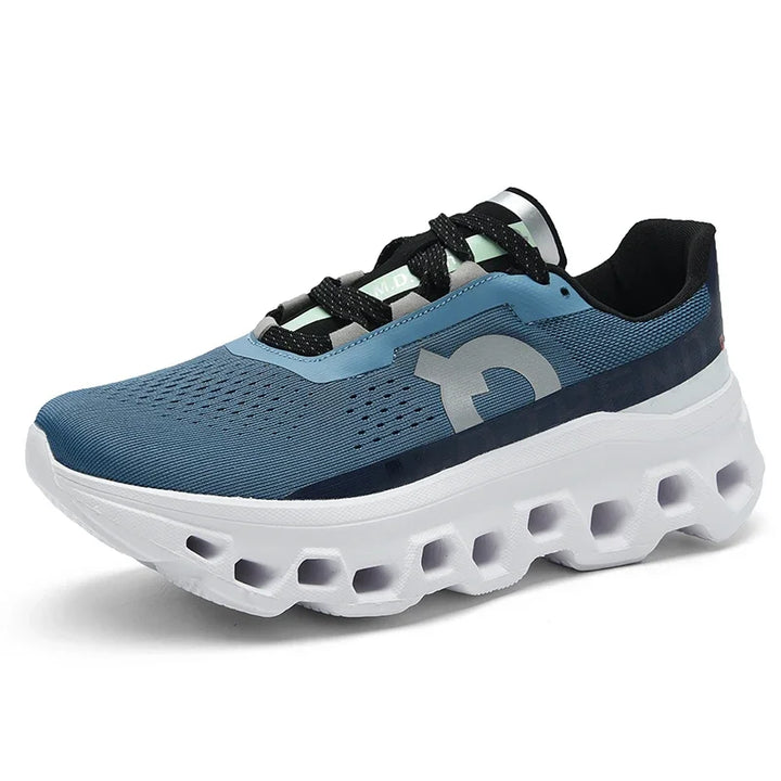 FlexRun Breathable Non Slip Workout Sneakers  Blue 39  - VONVEX