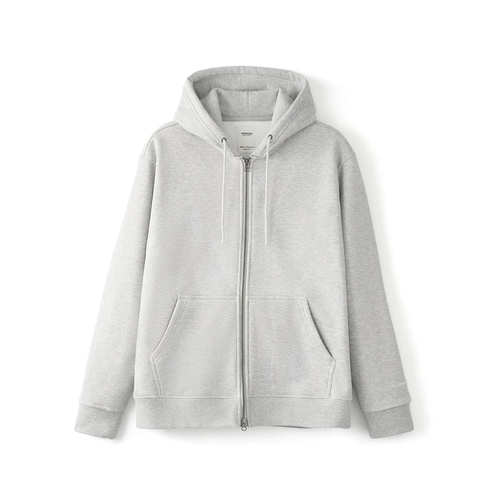 Thermo Zip Fleece Hoodie  Light Heather Grey L REC 65.5-72.5KG  - VONVEX