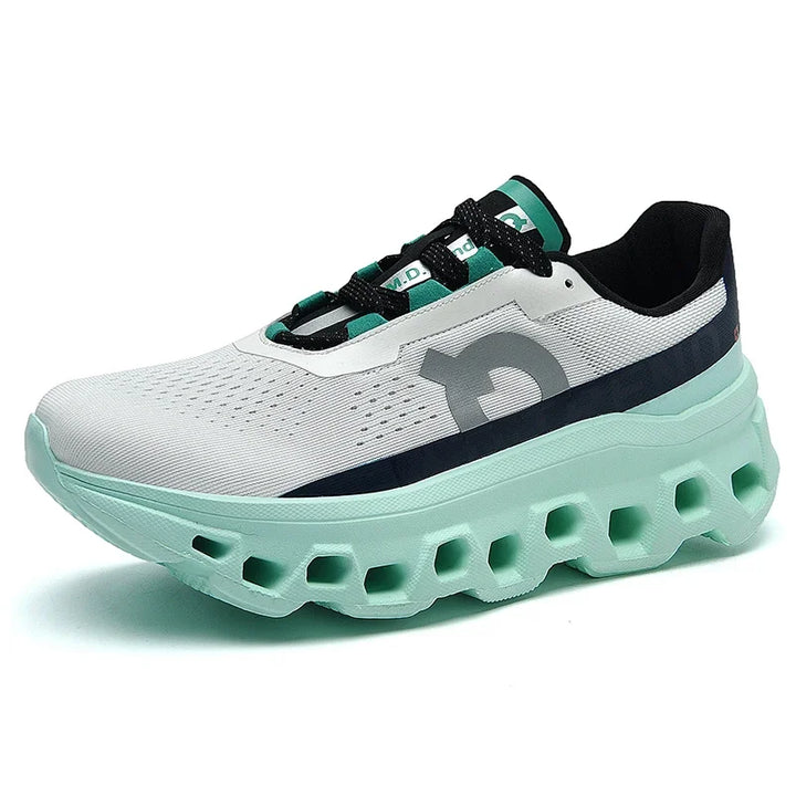 FlexRun Breathable Non Slip Workout Sneakers  Sky Blue 39  - VONVEX