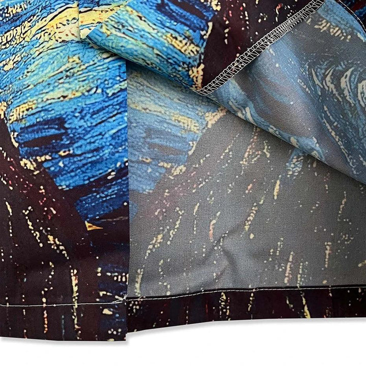 Van Gogh Starry Night Shirt     - VONVEX