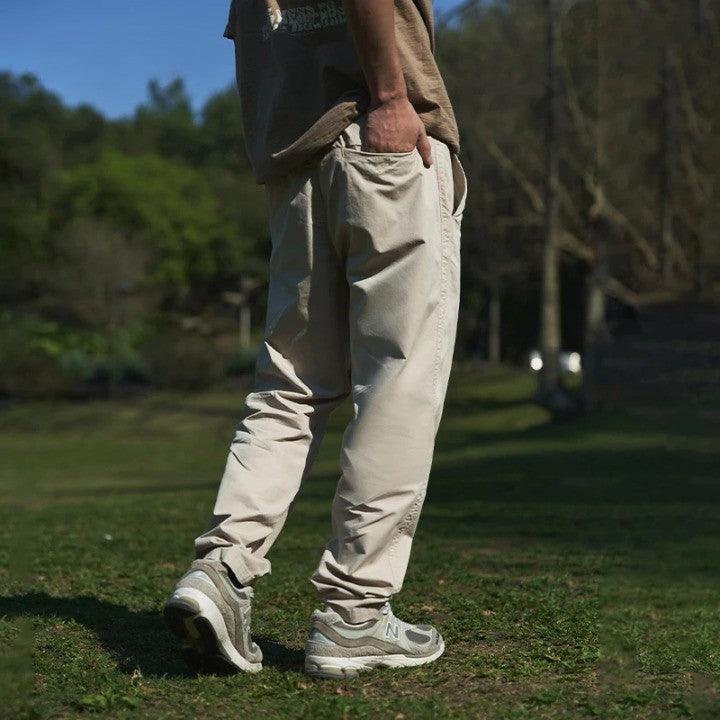 Casual Japanese Style Tapered Pant     - VONVEX