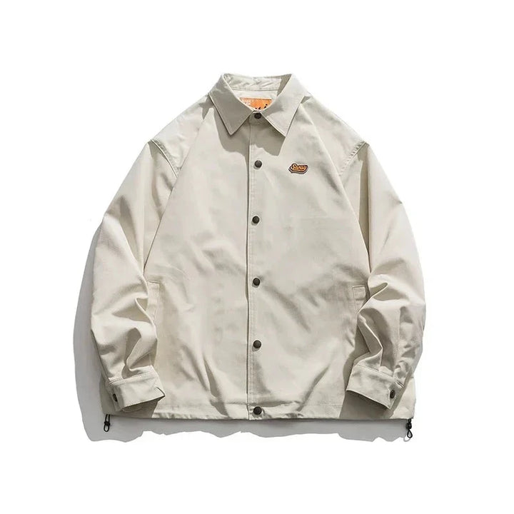 Pilot Denim Jacket  Beige XL  - VONVEX