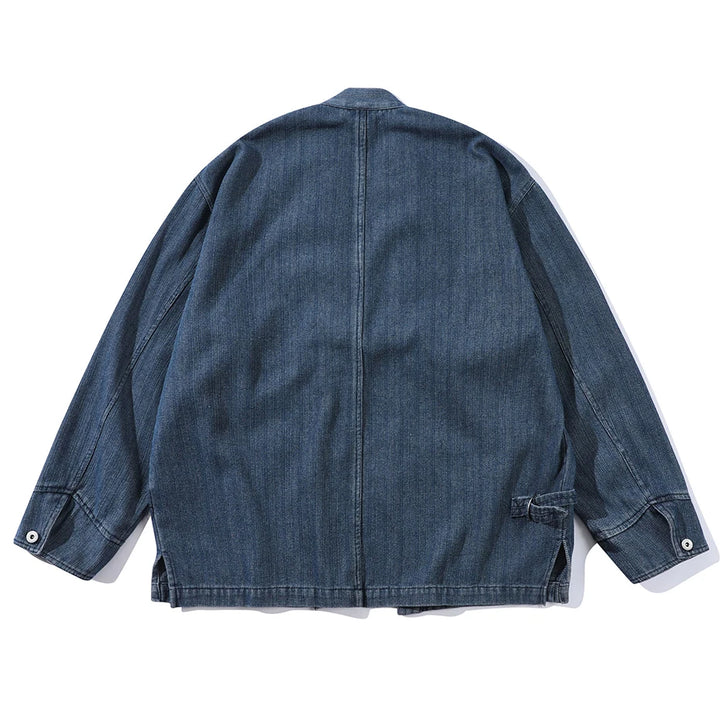 Casual Japan Style Denim Jacket - VONVEX