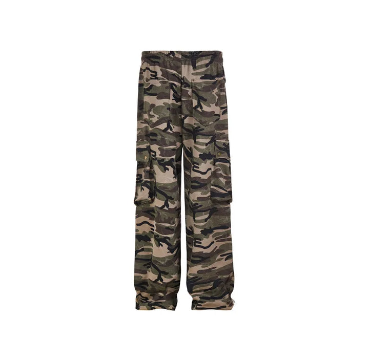 Retro Camouflage Streetwear SweatPants M - VONVEX