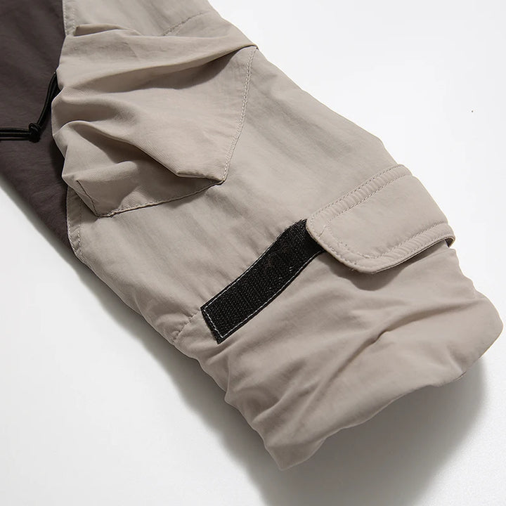 Multi Pocketed Waterproof Rain Jacket - VONVEX