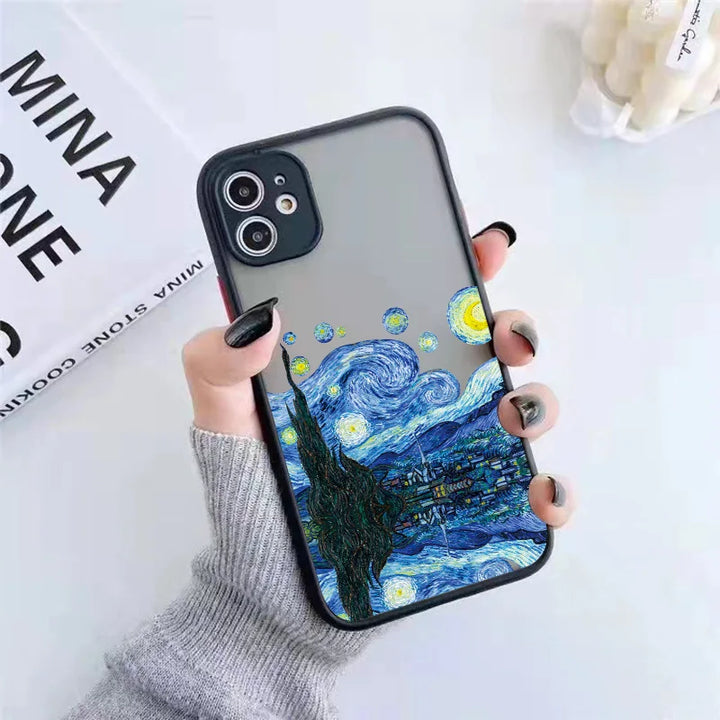 Starry Night Shockproof Cover  Style-2 for iphone 11  - VONVEX