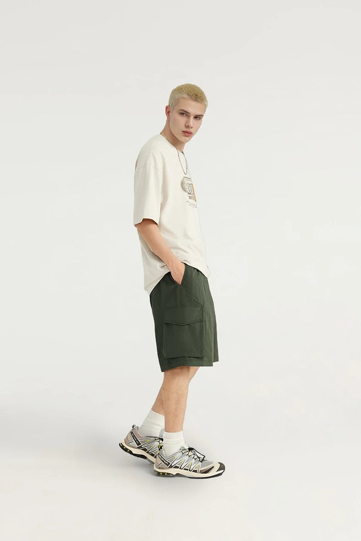 Outdoor Straight Leg Cargo Short     - VONVEX