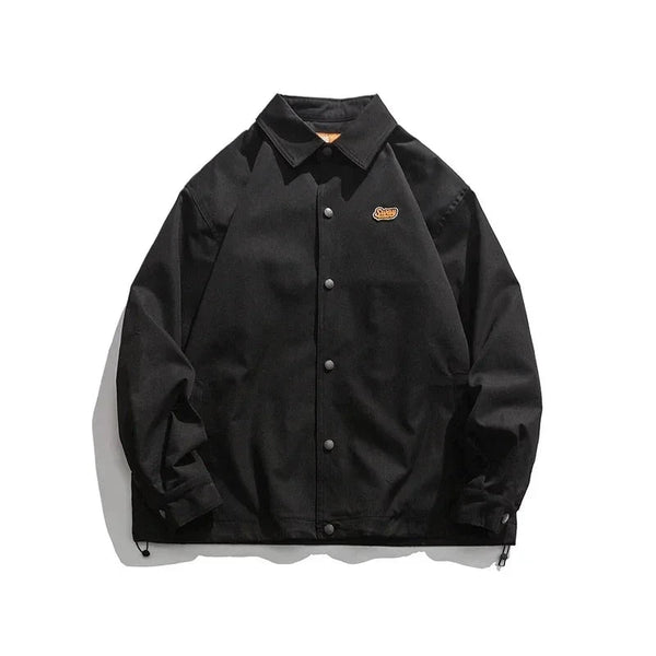 Pilot Denim Jacket  Black XL  - VONVEX