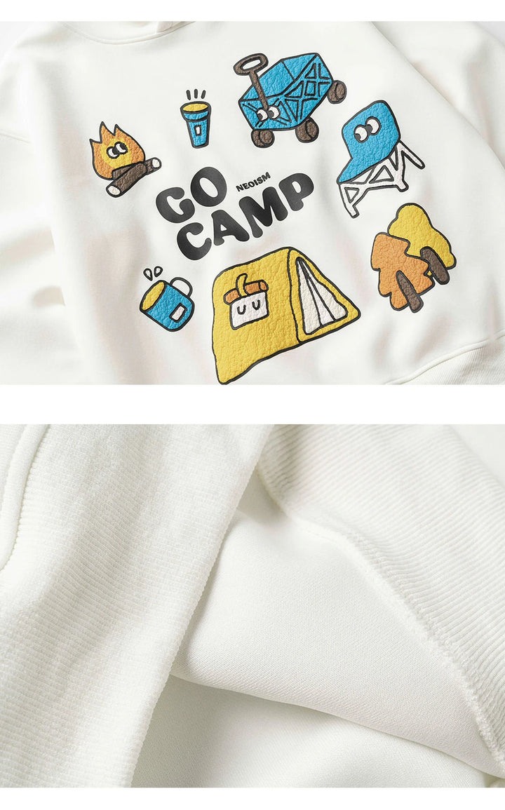 Go Camp Oversized Hoodie     - VONVEX