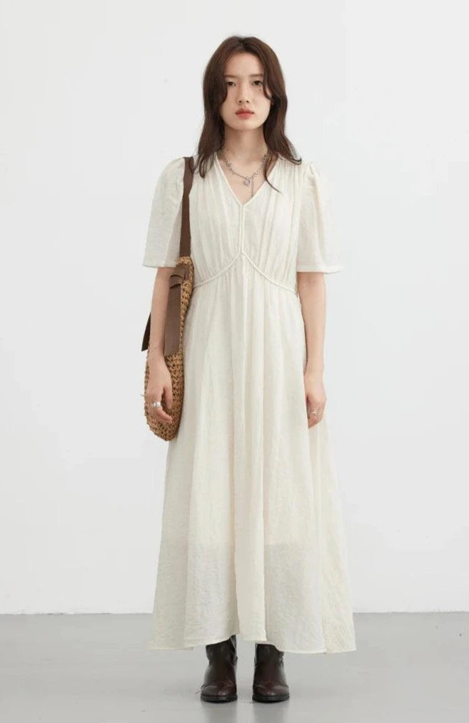 Vintage French Style Women's Dress     - VONVEX