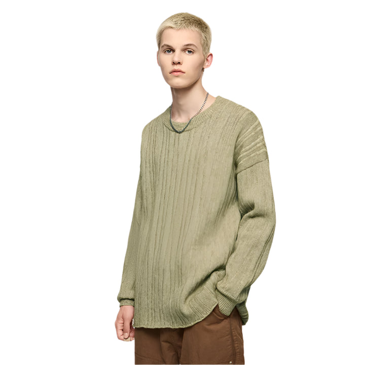 North Pole Fleece Loose Sweater Green XL - VONVEX