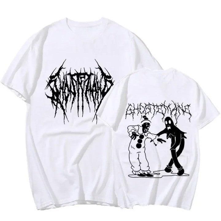 Ghostemane Oversized T-Shirt  WHITE XS  - VONVEX