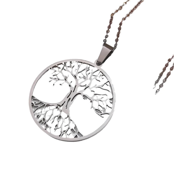 Aesthetic Old Tree Chain Necklace     - VONVEX