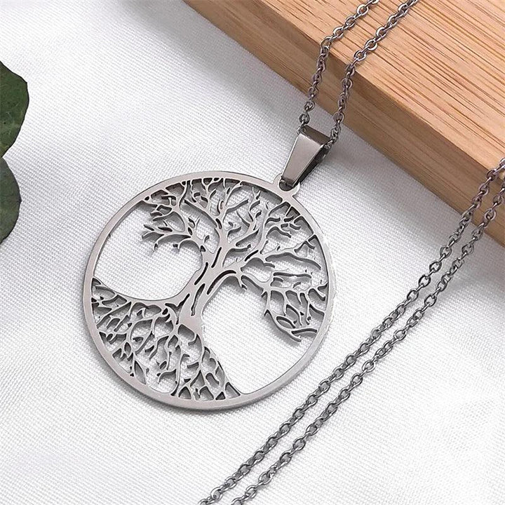 Aesthetic Old Tree Chain Necklace - VONVEX
