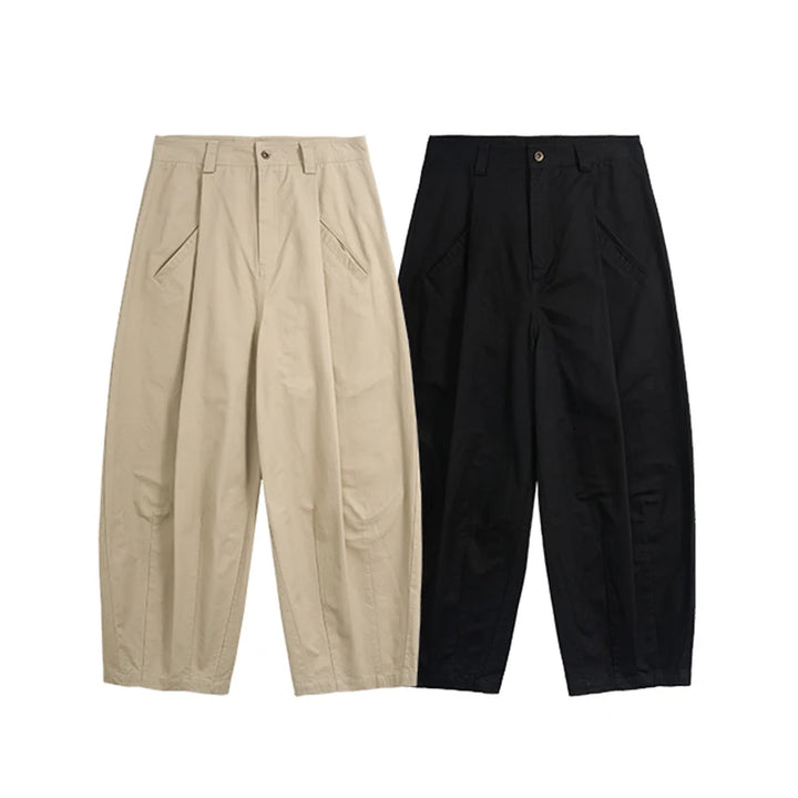 Japanese Loose Thick Wide-Leg Pants - VONVEX