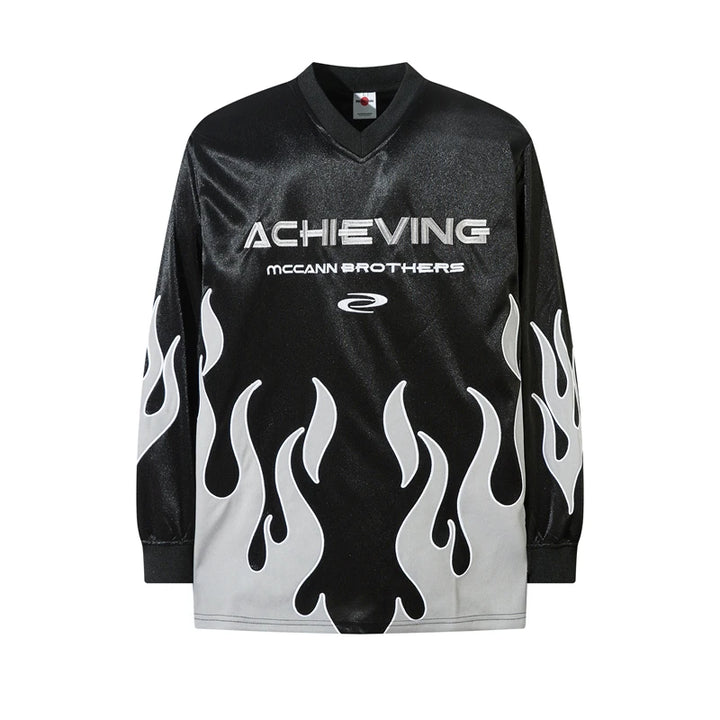 Ignition on Flame Sweater Black M - VONVEX