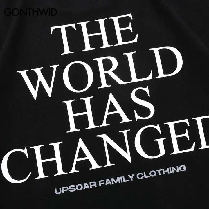 Changed World T-shirt     - VONVEX