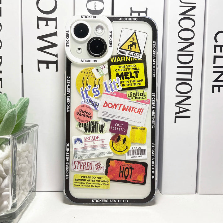 Mixed Labels  iPhone Case     - VONVEX