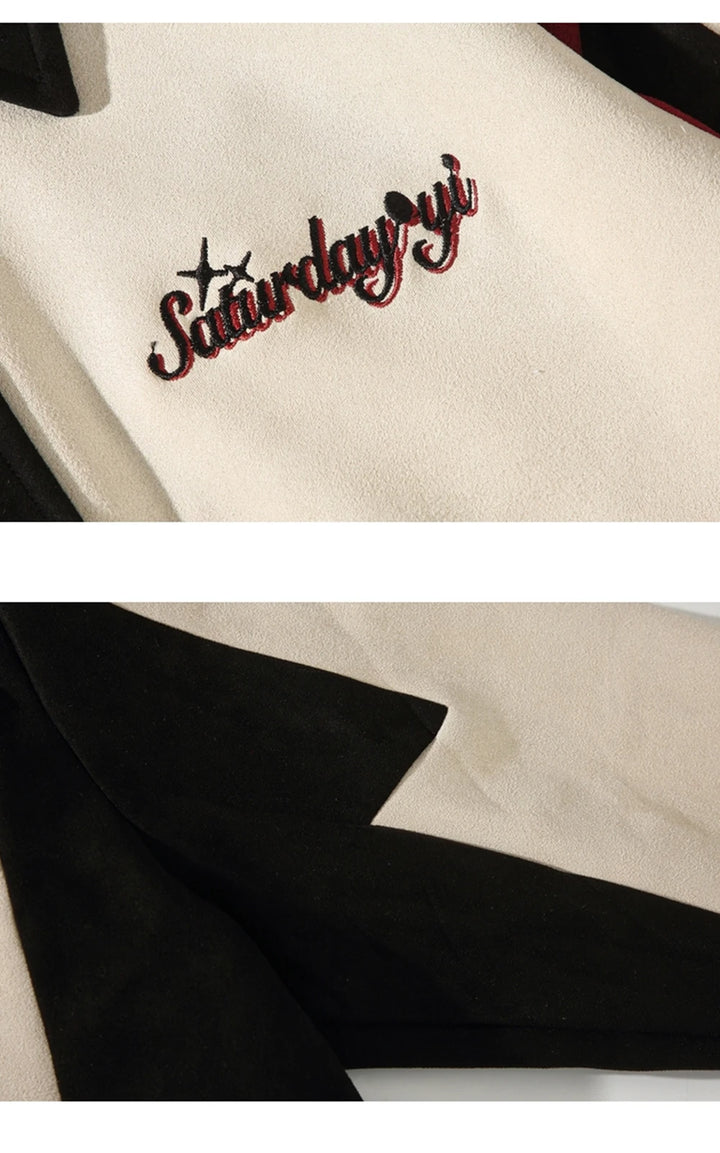 Retro Status Varsity Jacket     - VONVEX