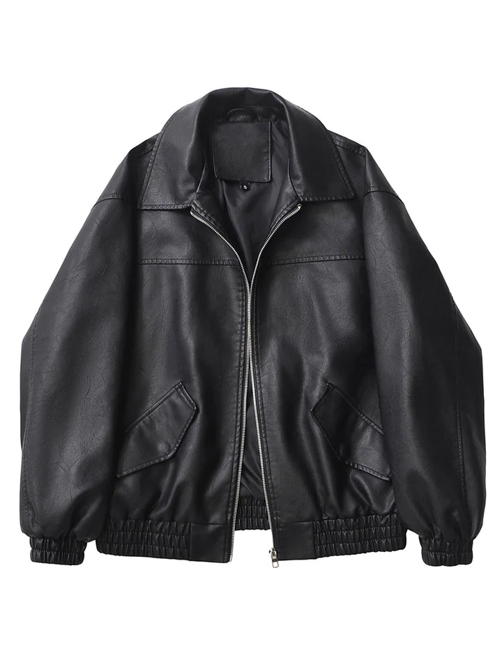 Y2k Retro 90's Jacket Black S - VONVEX