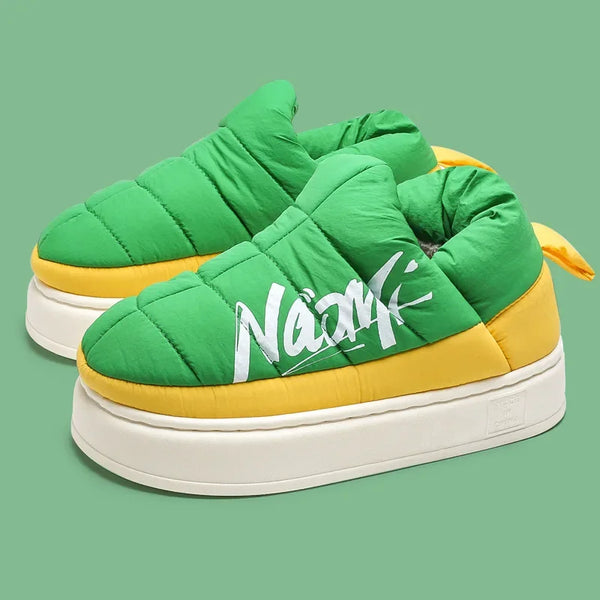 Naomi Fluffy Shoes  green 36-37  - VONVEX