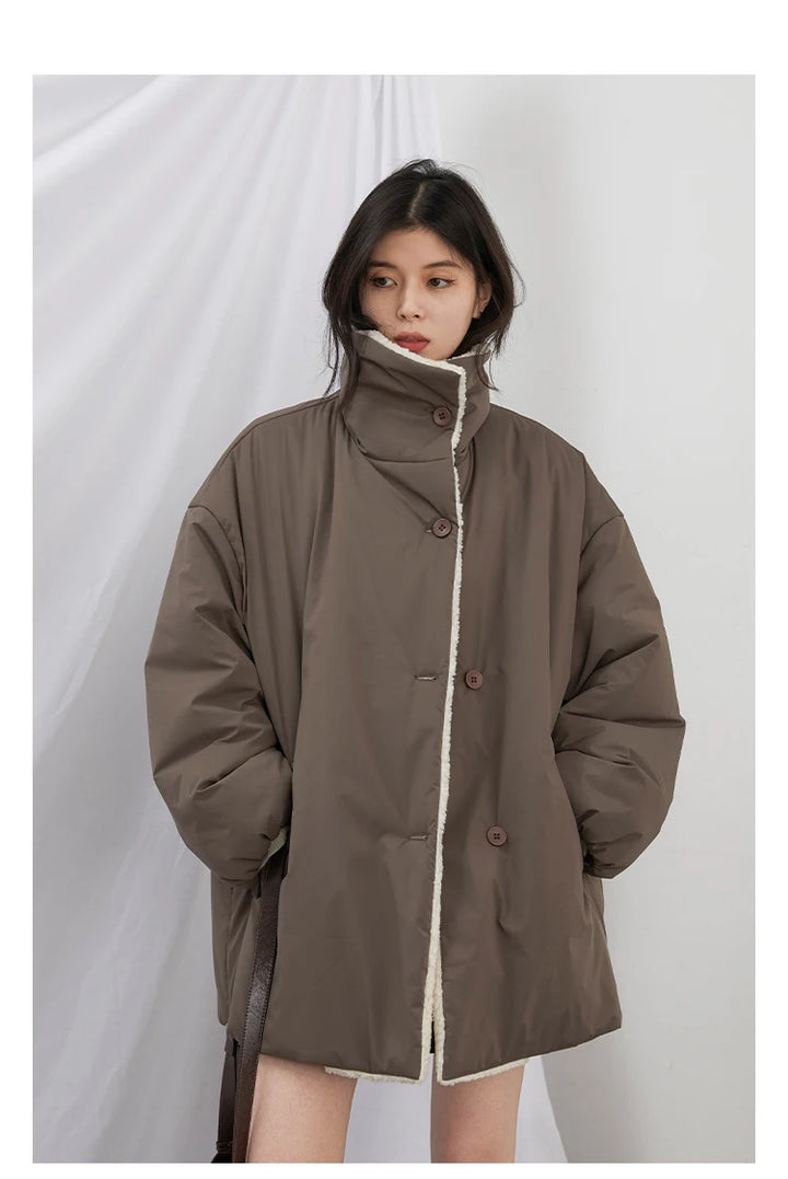 Plush Single Thickened Coat - VONVEX